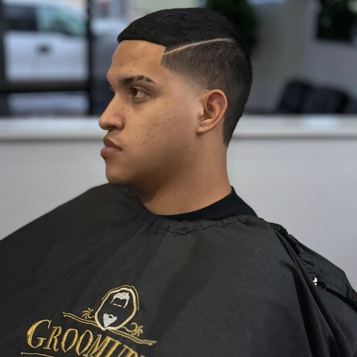 Fresh fade haircut
